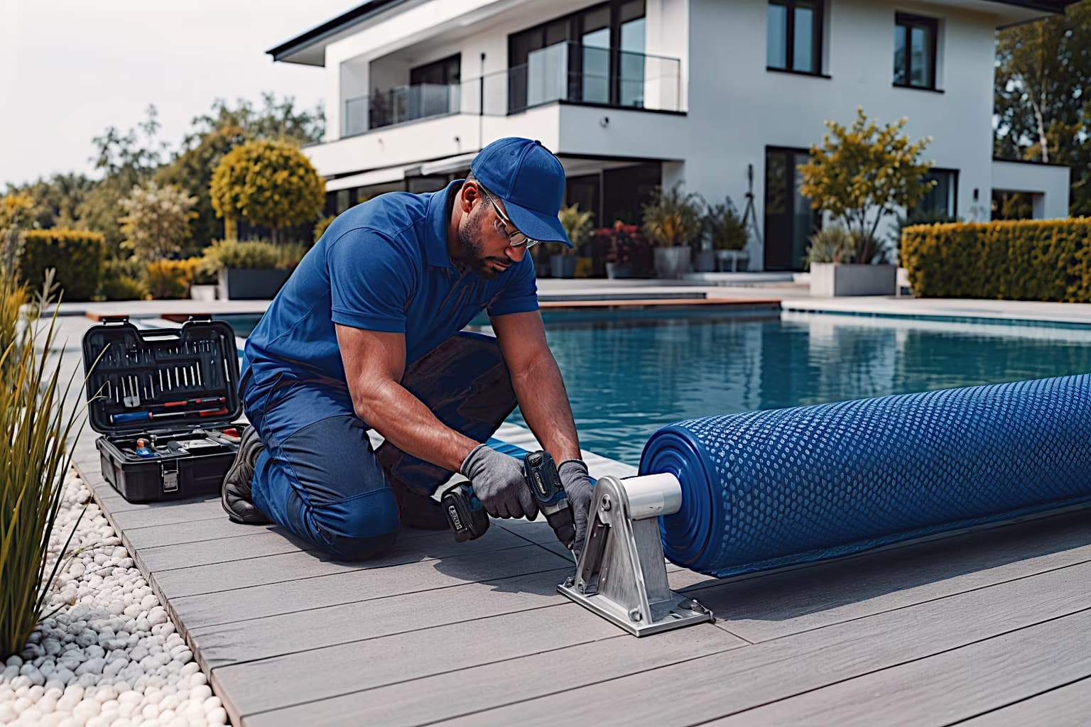 Swimming pool construction permit services in California